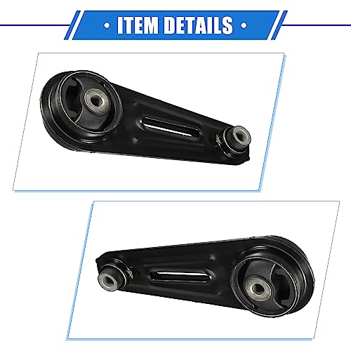 Engine Mount Compatible for Nissan Rogue 2008-2015, Anti Deform Metal Black No.11360JD01A/11360JD00A Mount Bracket