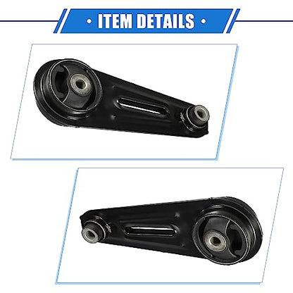 Engine Mount Compatible for Nissan Rogue 2008-2015, Anti Deform Metal Black No.11360JD01A/11360JD00A Mount Bracket