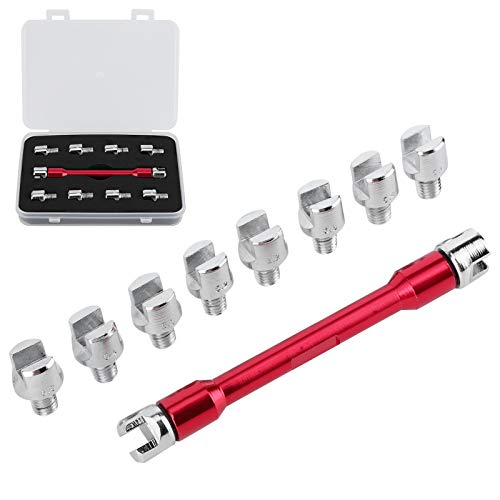 Joyzan Motorcycle Spoke Wrench, Dirt Bike Wheel Spokes Spanner Set