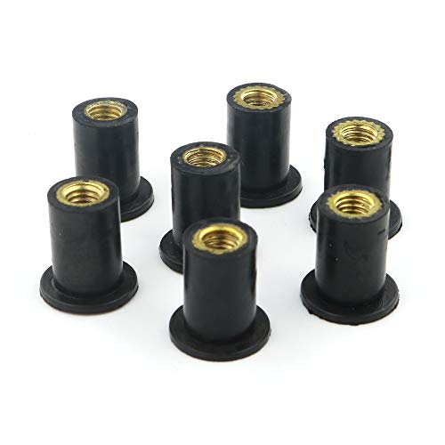 Xitomer Motorcycle Fairing Bolt Kit Fit for CBR1000RR 2006-2007 Body Screws - color: Black