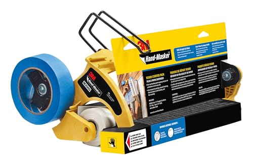 3M Hand-Masker Pre-Loaded Dispensers Masking Film Tape Kit, M3000-PAK