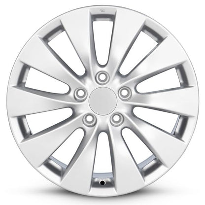 New OEM Replacement Wheel 17x7.5 in for 1995-2003 Acura TL Painted Silver Aluminum Rim 5-114.3mm