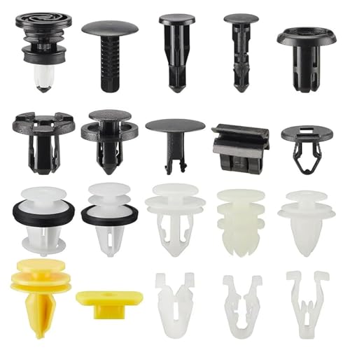 70 Pcs Tesla Clips Tesla Bumper Fender Liner Push Retainer Fastener Rivet Clips,20 Popular Sizes Tesla Fasteners Tesla Clip Tesla Rivets for Tesla Body Interior and Exterior Retainer Fastener Clip - size: 70 Pcs For Tesla
