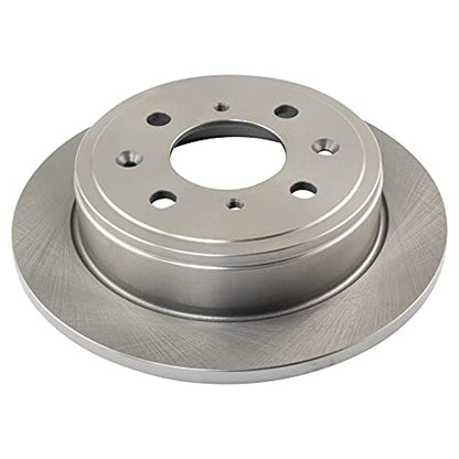 TRQ Front and Rear Brake Pad and Rotor Set Ceramic - style: BKA11166