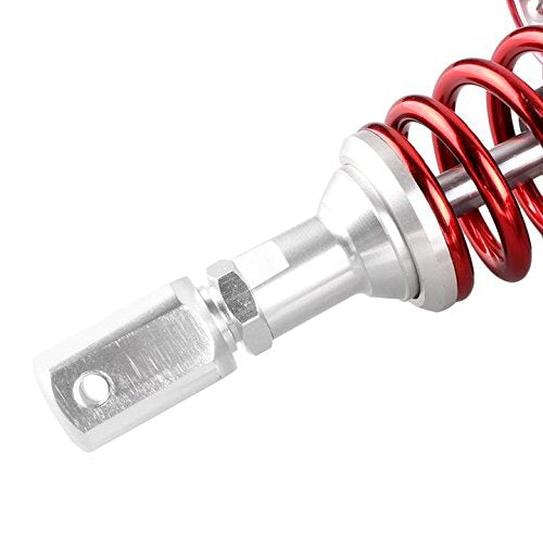320mm Pair Rear Motorcycle Shock Absorbers Suspension Eye to Clevis Universal for Kawasaki Honda Yamaha Suzuki Red - color: 320mm Red