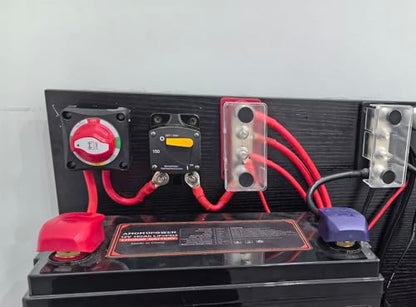 30A Amp Battery Switch Circuit Breaker w/5/16 Studs Waterproof UL - color: New version, size: 30A