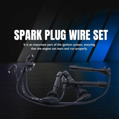 ST-4239 7mm Ignition Spark Plug Wire Compatible with Hyundai Elantra - style: 2750123A00