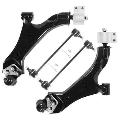 4Pc Control Arms with Ball Joints Fit for Chevy Equinox 2010-2017 - size: Fit for Equinox 10-17 4x Control Arm Kit (313)