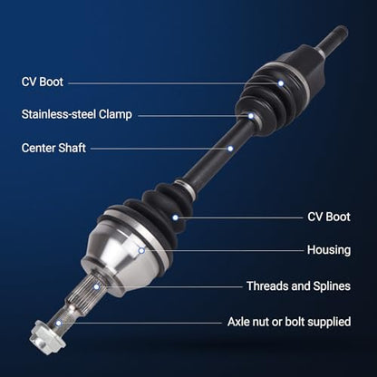 Autoround 662284 Front Left CV Axle Fit for 2013-2019 Ford Escape