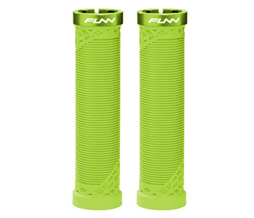 Funn Hilt MTB Bike Grips with Single Lock On Clamp - color: Green