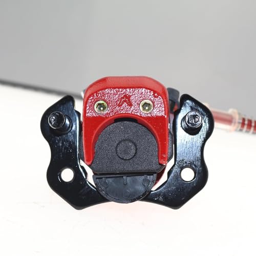 PRO BAT Rear Disc Brake Master Cylinder Caliper Assembly - color: Red