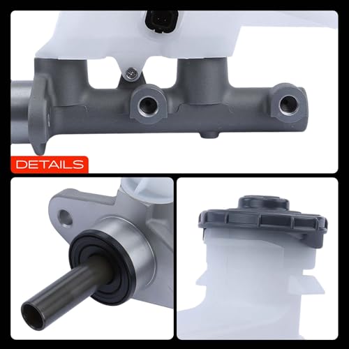 A-Premium Brake Master Cylinder with Reservoir and Cap