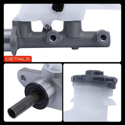 A-Premium Brake Master Cylinder with Reservoir and Cap