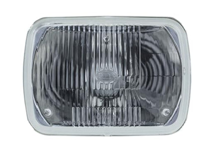 HELLA 003427291 Vision Plus 190x132mm High/Low Beam 12V Halogen Conversion Headlamp (HB2), White - style: 190x132mm