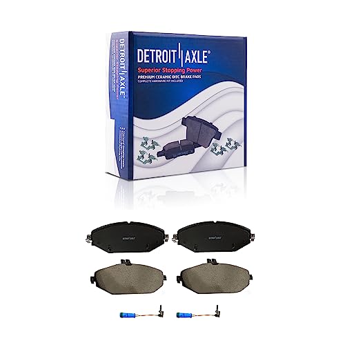 Detroit Axle - Front Brake Kit for 2015-2021 Mercedes-Benz C300 - size: 6PR42466/kit