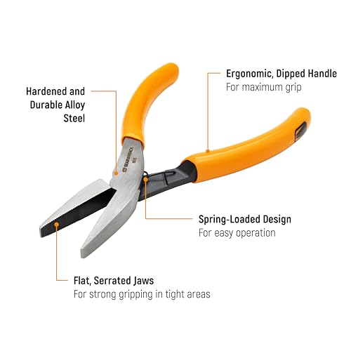 GEARWRENCH 5-1/2" Precision Flat Nose Plier | 89735 - style: Flat Nose