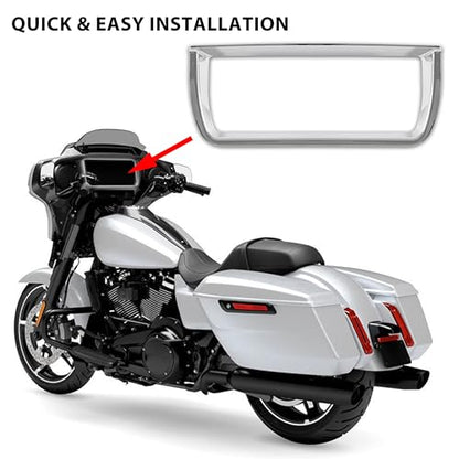 Dashboards Inner Fairing Trim for Street Glide 2024-2026, Chrome