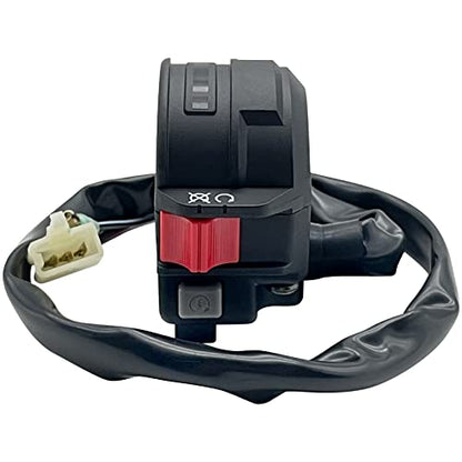 M MATI Left Handlebar Control Start Engine Run Off Switch for Yamaha ATV Badger 80 YFM80 Grizzly 80 YFM80 Raptor 50 YFM50 Raptor 80 YFM80 4EM-83975-00-00