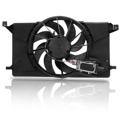 Engine Cooling Radiator Fan Assembly with Brushless Motor - size: 621606, BV6Z8C607K