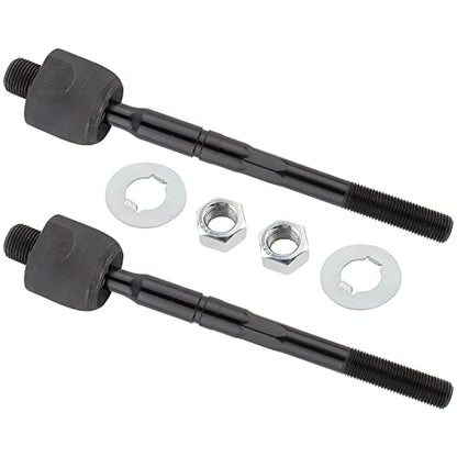 BOXI 4pcs Front Inner & Outer Tie Rods Replacement for Acura MDX 2001 2002 2003 2004 2005 2006 / for Honda Pilot 2003 2004 2005 2006 2007 2008 | ES3717 ES3716 EV471