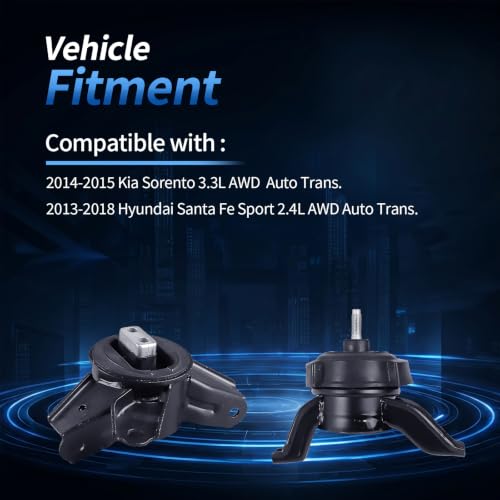 Engine Motor Mount fit for 2013-2018 Hyundai Santa Fe Sport 2.4L