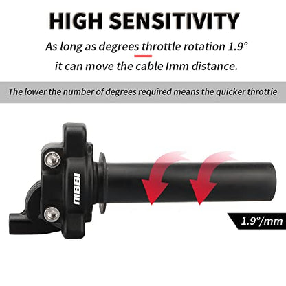 NIBBI 22mm Throttle Motorcycle Throttle Handle