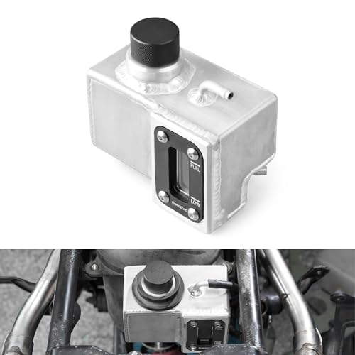 NICECNC Cooling Reservoir Expansion Tank Aluminum, Black - color: Black