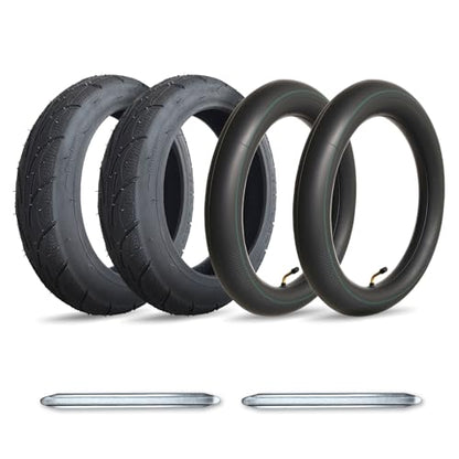 2 Pack 2.50-10 Dirt Bike Tire and Tube Set