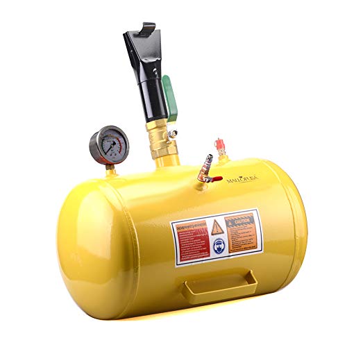 5 Gallon Air Tire Bead Seater Blaster Tool Seating Tire Inflator Car Truck ATV Tank Heavy Duty(US Stock) - color: Yellow (5 Gallon )