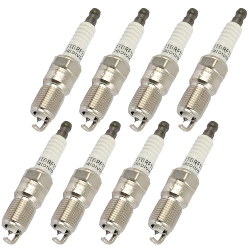 ECCPP Platinum Iridium Spark Plugs 8PCS for Ford for Escort 1.6L/L4 - size: 8PCS Spark Plugs