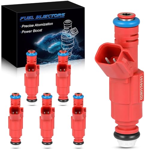 Fuel Injectors 4.0L 12 Holes For:-Jeep Wrangler 1999-2004 - size: 0280156161(6)