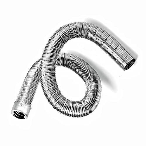 1Pack Inner Diameter 22mm/24mm Dual-layer Car Heater Exhaust Pipe Air Diesel Parking Heater Exhaust Hose Line For Webasto Eberspacher With Camps - size: Length:60cm, style: Inner Diameter: 24mm(0.94in)