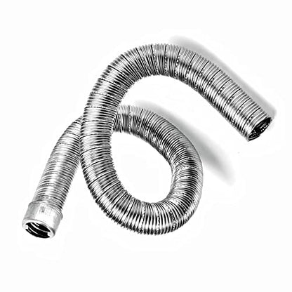 1Pack Inner Diameter 22mm/24mm Dual-layer Car Heater Exhaust Pipe Air Diesel Parking Heater Exhaust Hose Line For Webasto Eberspacher With Camps - size: Length:60cm, style: Inner Diameter: 24mm(0.94in)