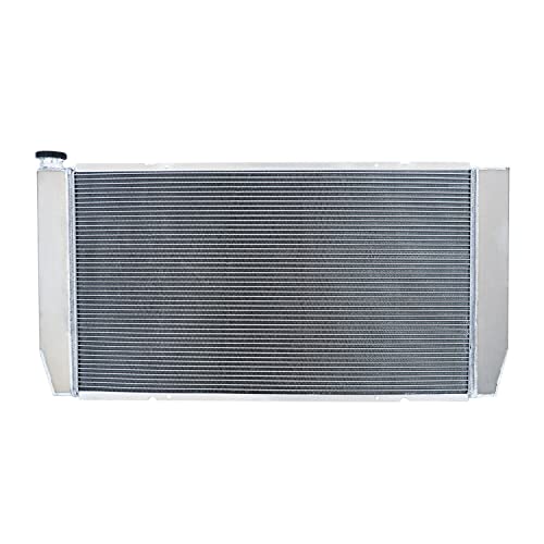 ALLOYWORKS 4 Row All Aluminum Radiator for 1994-2000 Chevy GMC C/K 2500 3500 C2500/K2500 C6500 C7500 Suburban Pickup 7.4L V8 1995 1996 1997 1998 1999