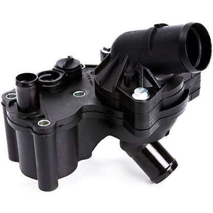 BOXI 2L2Z8592AA Thermostat Housing Kit Assembly W/o Sensor Fit for Ford Explorer/for Mercury Mountaineer 2002-2010 V6 4.0L Engine Models 2L2Z8592BA