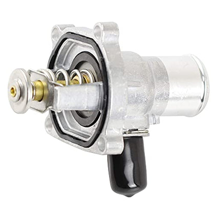BOXI 96984104 Thermostat Housing Assembly w/Gasket Fit 2009-2011 for Chevy Aveo Aveo 5/2011-2016 for Chevy Cruze / 2013-2018 for Chevy Sonic/for Pontiac G3 2009-2010/1.6L 1.8L / 55564891