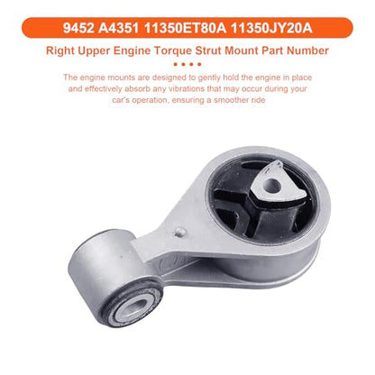 Engine Motor Mount Set & Trans Mount,Replaces A7392 A4352 A4351 A7370 - size: Nissan Rogue 08-13/Select 14-15 L4 2.5L