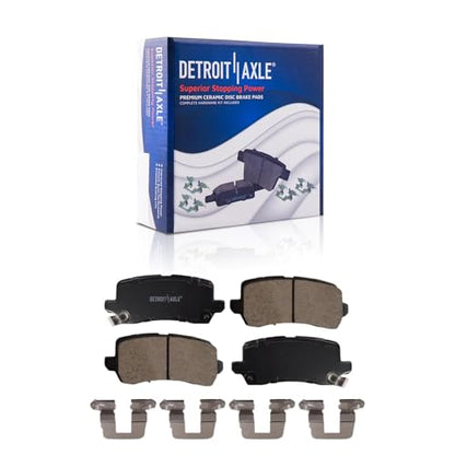 Detroit Axle - 3.5L Brake Kit for Acura 2017-2020 MDX [Base, SH-AWD] - size: 8PR54994/KIT