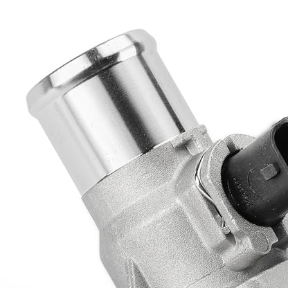 Upgrade Aluminium Thermostat Housing Assembly Compatible with Chevy Aveo5 2009-2011 Cruze 2011-2016 Sonic 2012-2018 Trax 2013-2018,Pontiac G3 2009-2010 - Replaces 902-821 96984104 55564891 55578419 - color: 55564891