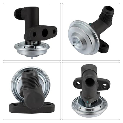 AULINK EGV537 EGR Valve (5.4L V8) For Ford E150 E250 F150 F250 Excursion - color: Black EGV537