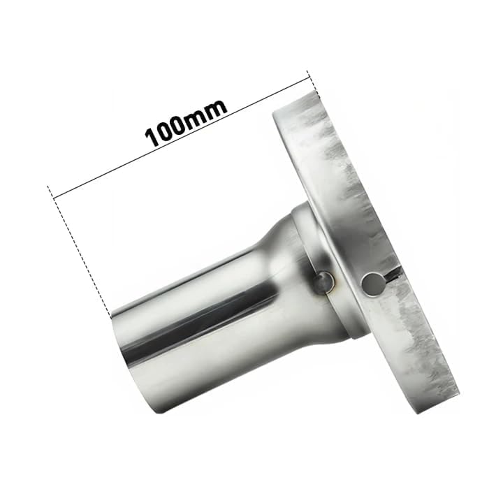 MGSTORM 3 Inch Exhaust Muffler Tip, Universal Removable Silencer for Car SUV Truck, 76mm Stainless Steel Round Exhaust Tip - size: 3 Inch
