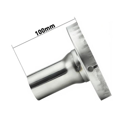 MGSTORM 3 Inch Exhaust Muffler Tip, Universal Removable Silencer for Car SUV Truck, 76mm Stainless Steel Round Exhaust Tip - size: 3 Inch