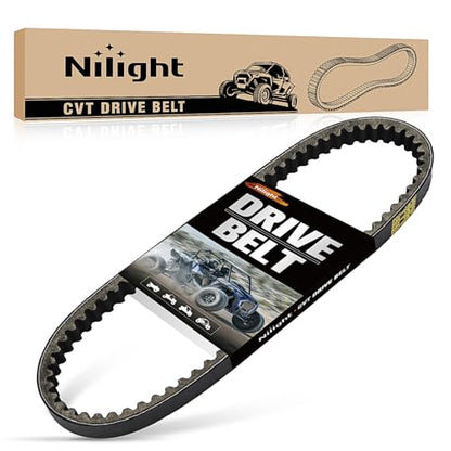 Nilight 842-20-30 CVT Drive Belt for 4-Stroke GY6 125cc 150cc 152QMI 157QMJ - size: For GY6 125cc 150cc Long-Case Engine