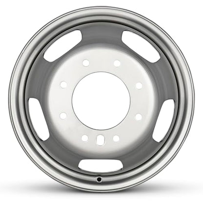 For 2019-2026 Dodge Ram 3500 17 Inch Painted Silver Rim - OE Direct Replacement - Road Ready Car Wheel - color: Silver
