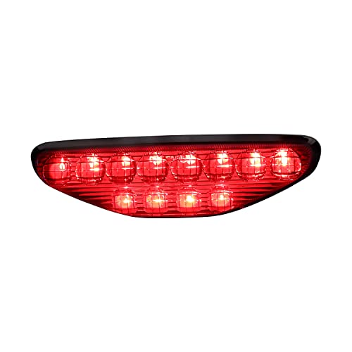 Smoked LED Tail Light Motorcycle ATV Brake Taillights for TRX400EX, 2006-2014 TRX450ER, 2004-2009 TRX450R, 2005-2006 TRX300EX, Replacement fit 33700-HP1-601 - color: Smoked