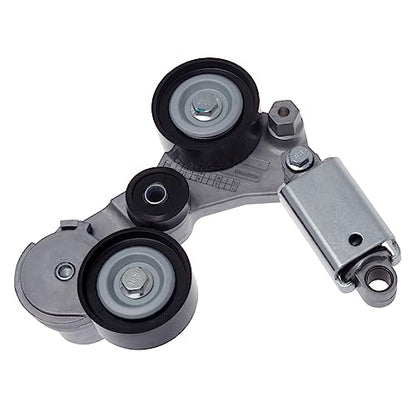 12663047 Accessory Drive Belt Tensioner w/Pulley Assembly (For 2.4L Hybrid only) Fit For Chevy 08-10 and 13-14 Malibu [B-uick 12-16 Lacrosse Regal] S-aturn 07-09 Aura Vue (OE# 12655192) - size: W3047