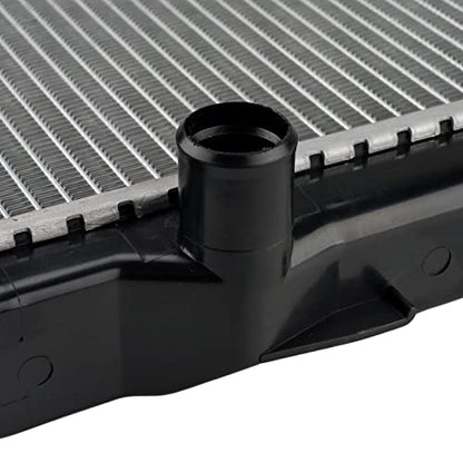 PHILTOP Automotive Replacement Engine Radiator for 1987-2006 Wrangler(w/o Quick Disconnect Fittings) External Transmission Oil Cooler Included - size: 1987-1995 1997-2006 Wrangler