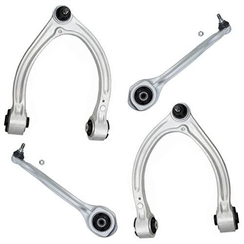 Detroit Axle - Front Lower Upper Control Arms w/Ball Joints Replacement - size: 4C48142/4PC