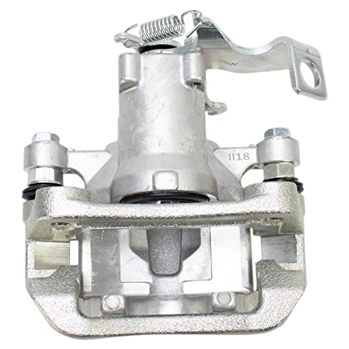 TRQ Rear Driver and Passenger Side Brake Caliper Set Caliper Brackets - style: CLA31964