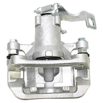 TRQ Rear Driver and Passenger Side Brake Caliper Set Caliper Brackets - style: CLA31964